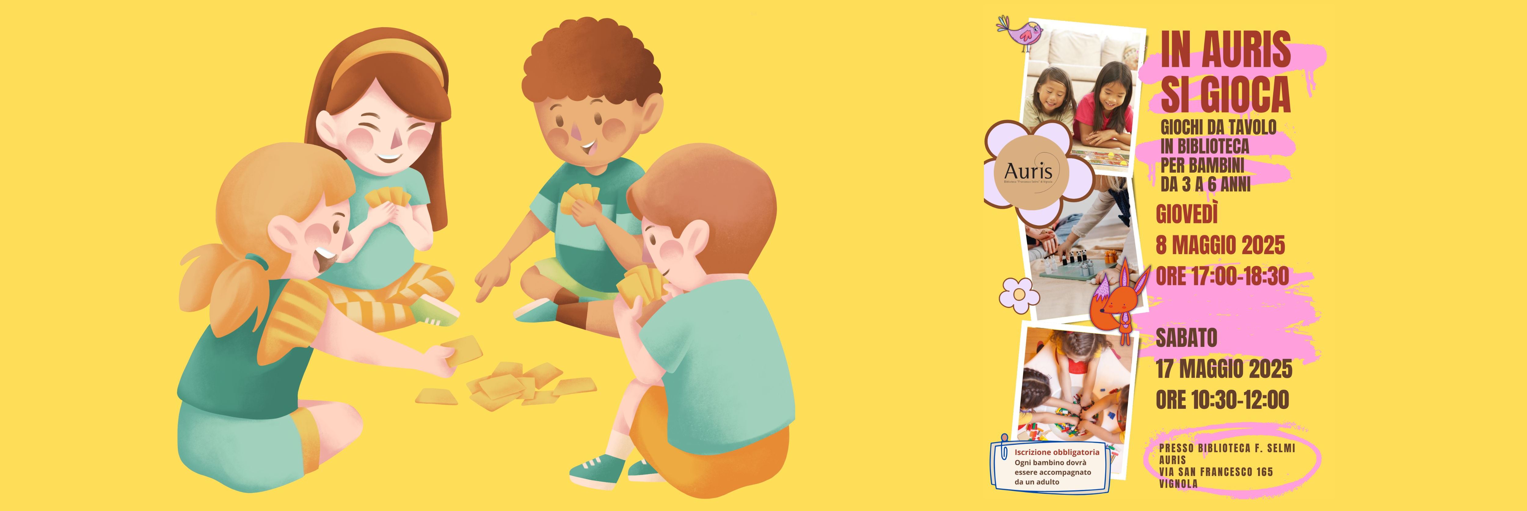 In Auris si gioca... anche a maggio