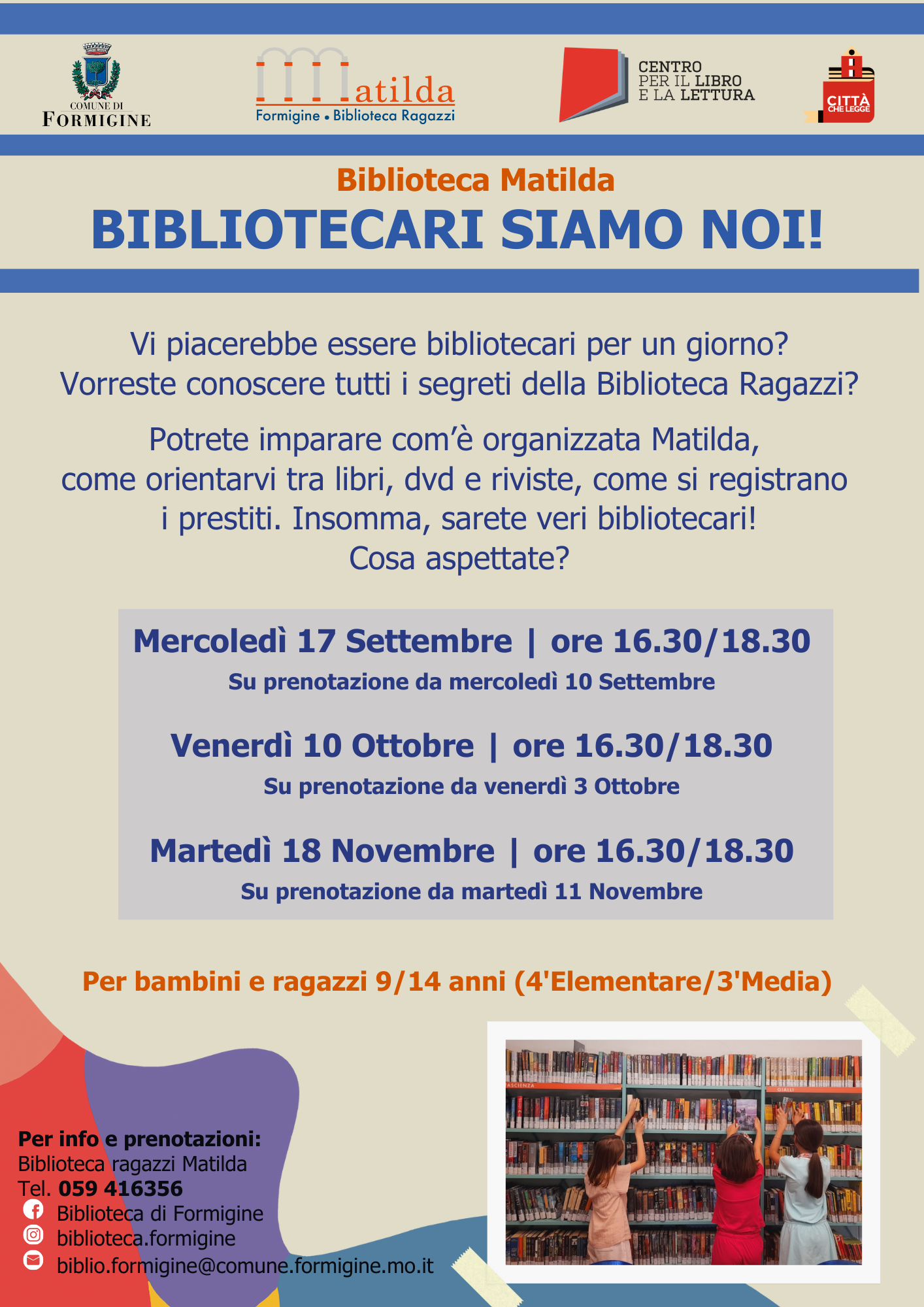 BIBLIOTECARI SIAMO NOI!