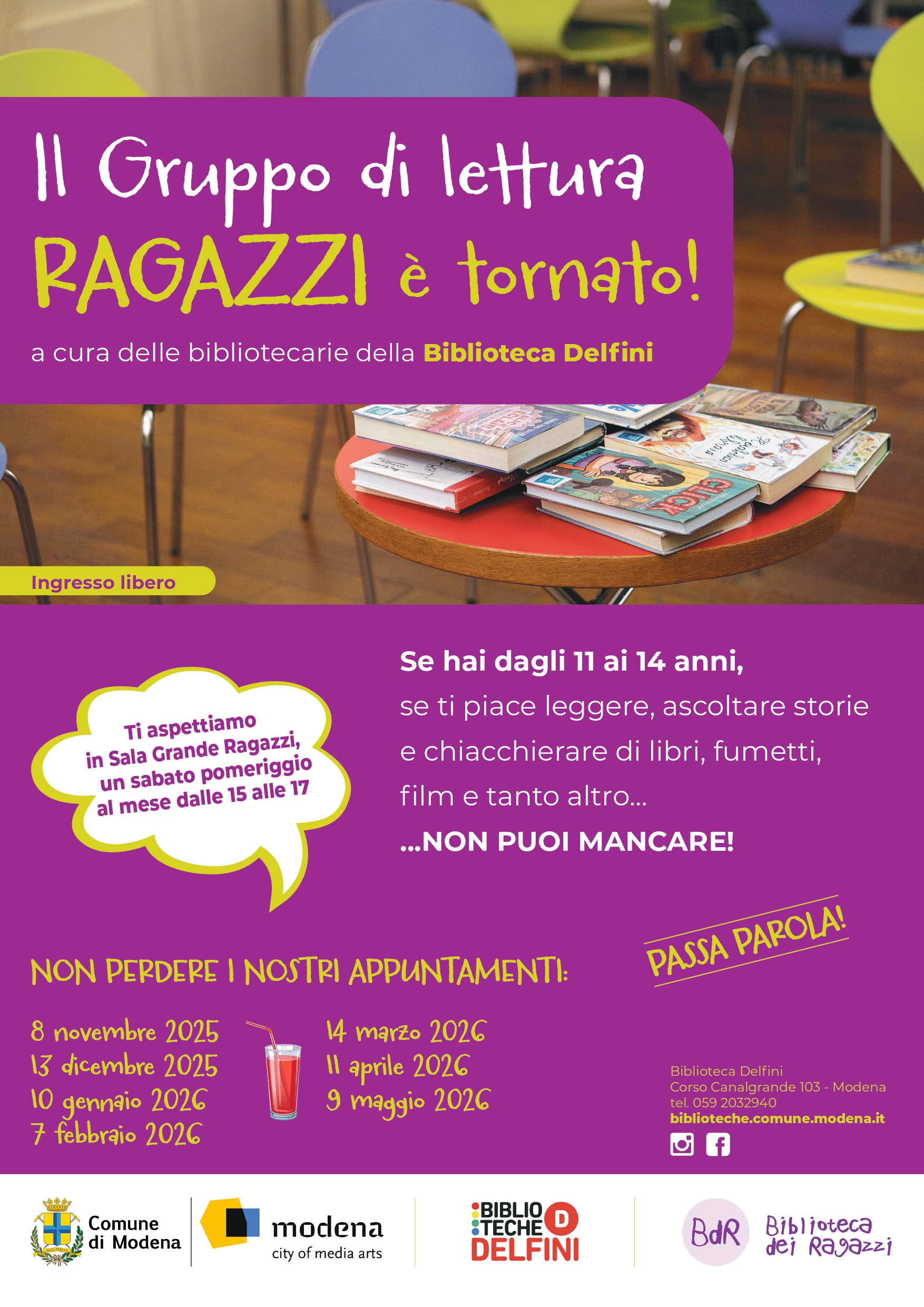 Gruppo di lettura Ragazzi