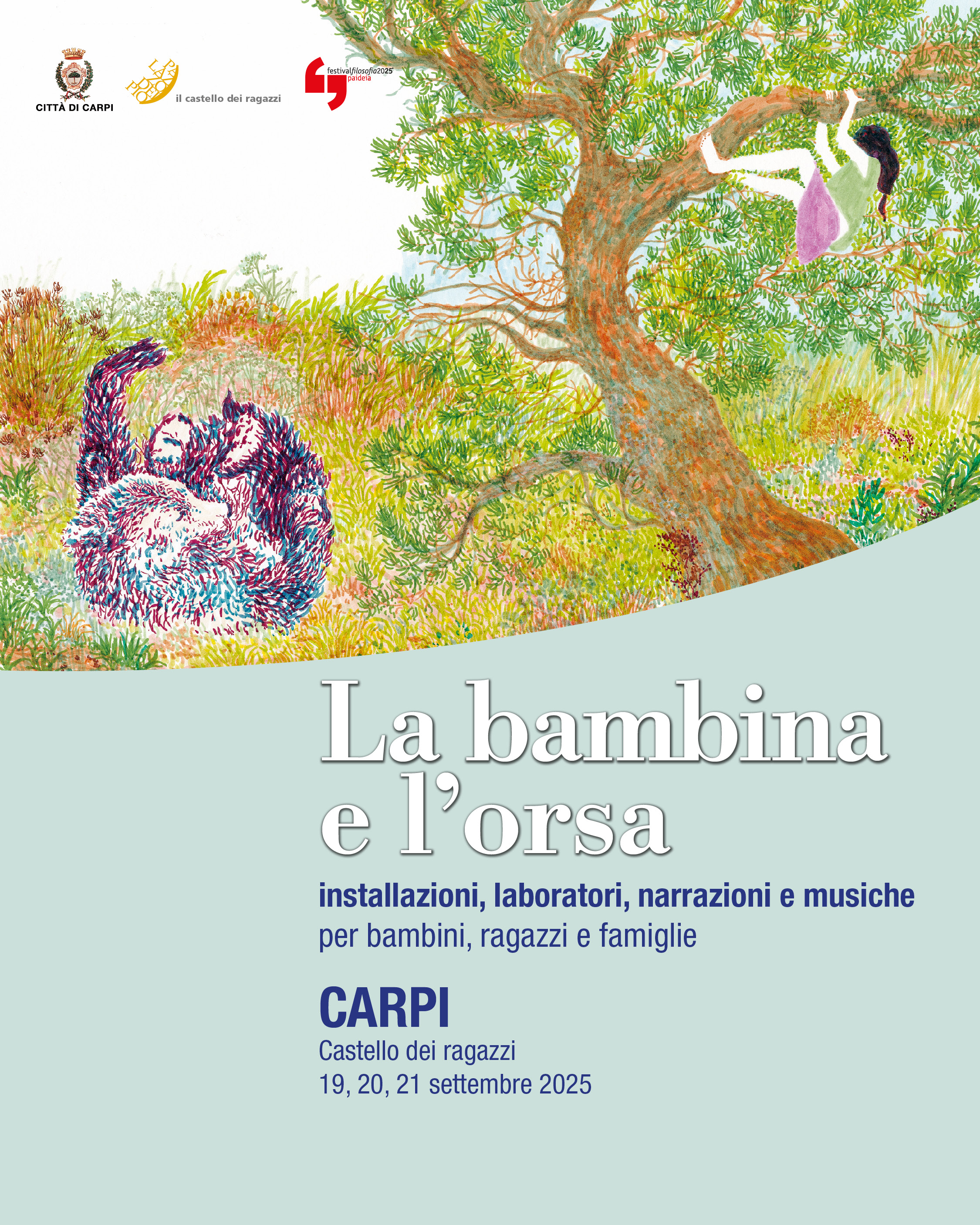 La bambina e l'orsa - festivalfilosofia 2025