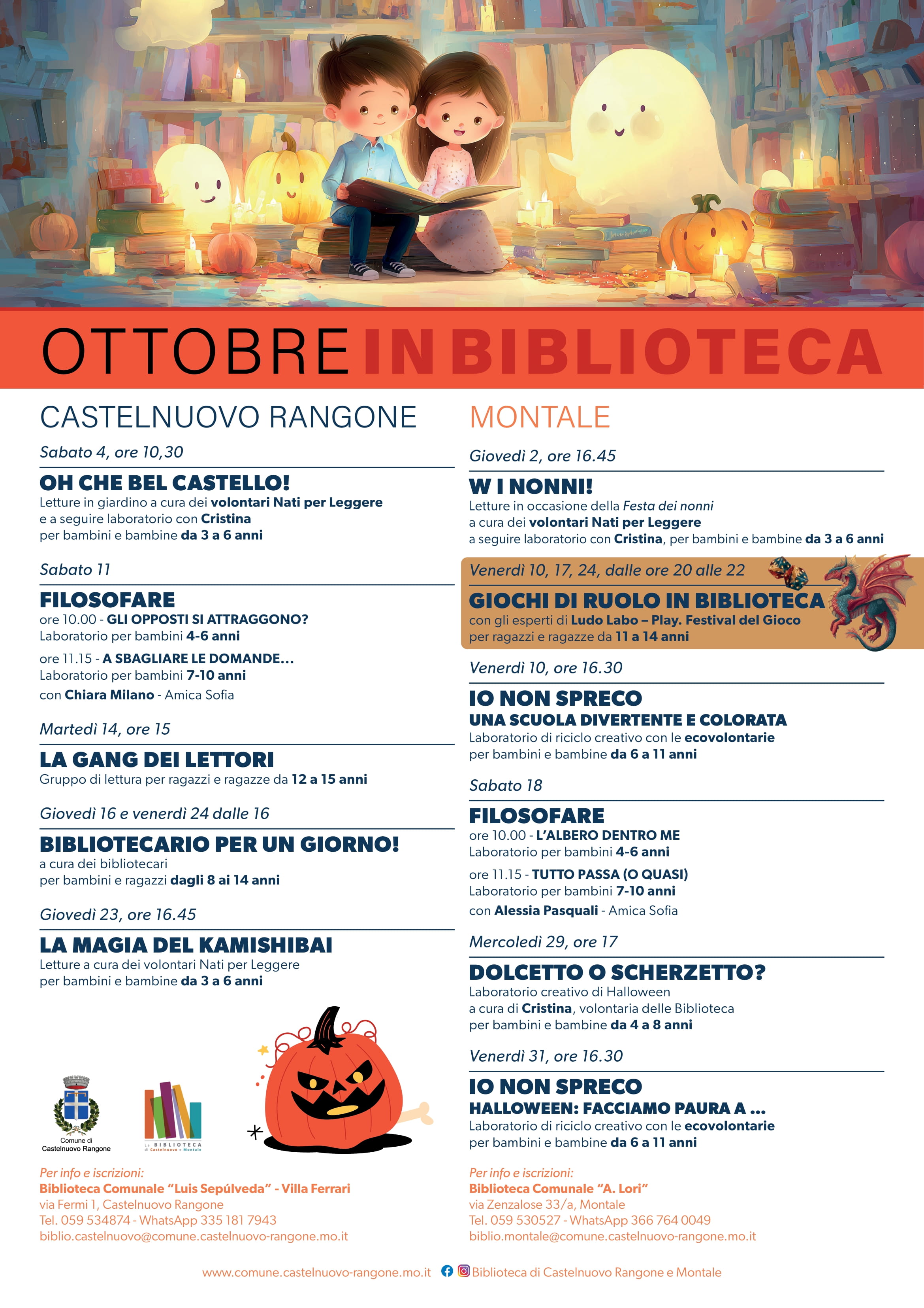 Ottobre in Biblioteca