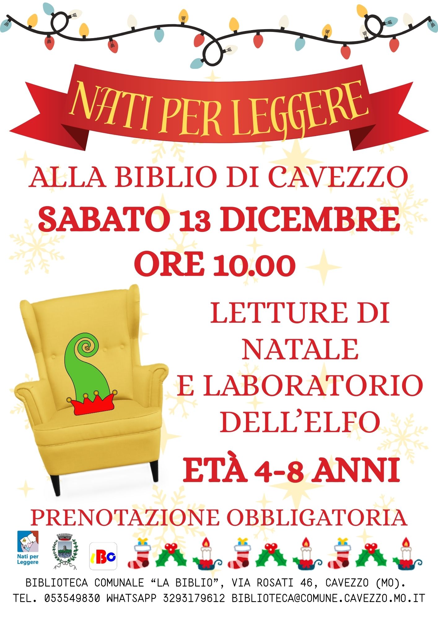 NATALE IN BIBLIOTECA