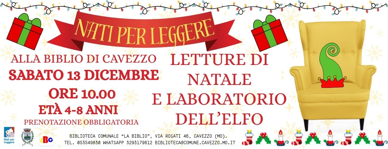 NATALE IN BIBLIOTECA