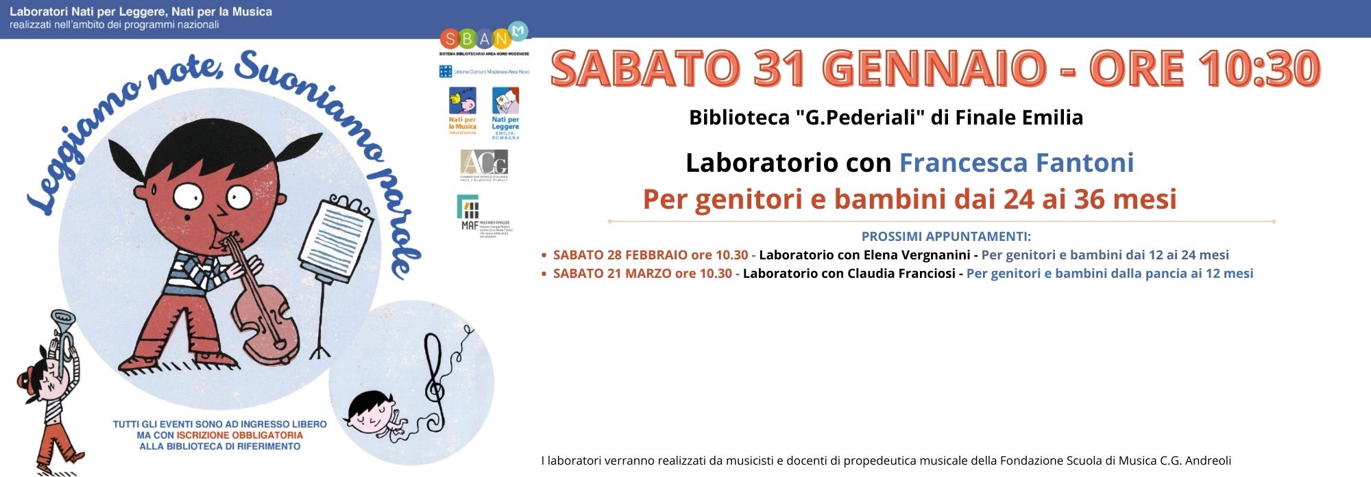 LEGGIAMO NOTE, SUONIAMO PAROLE