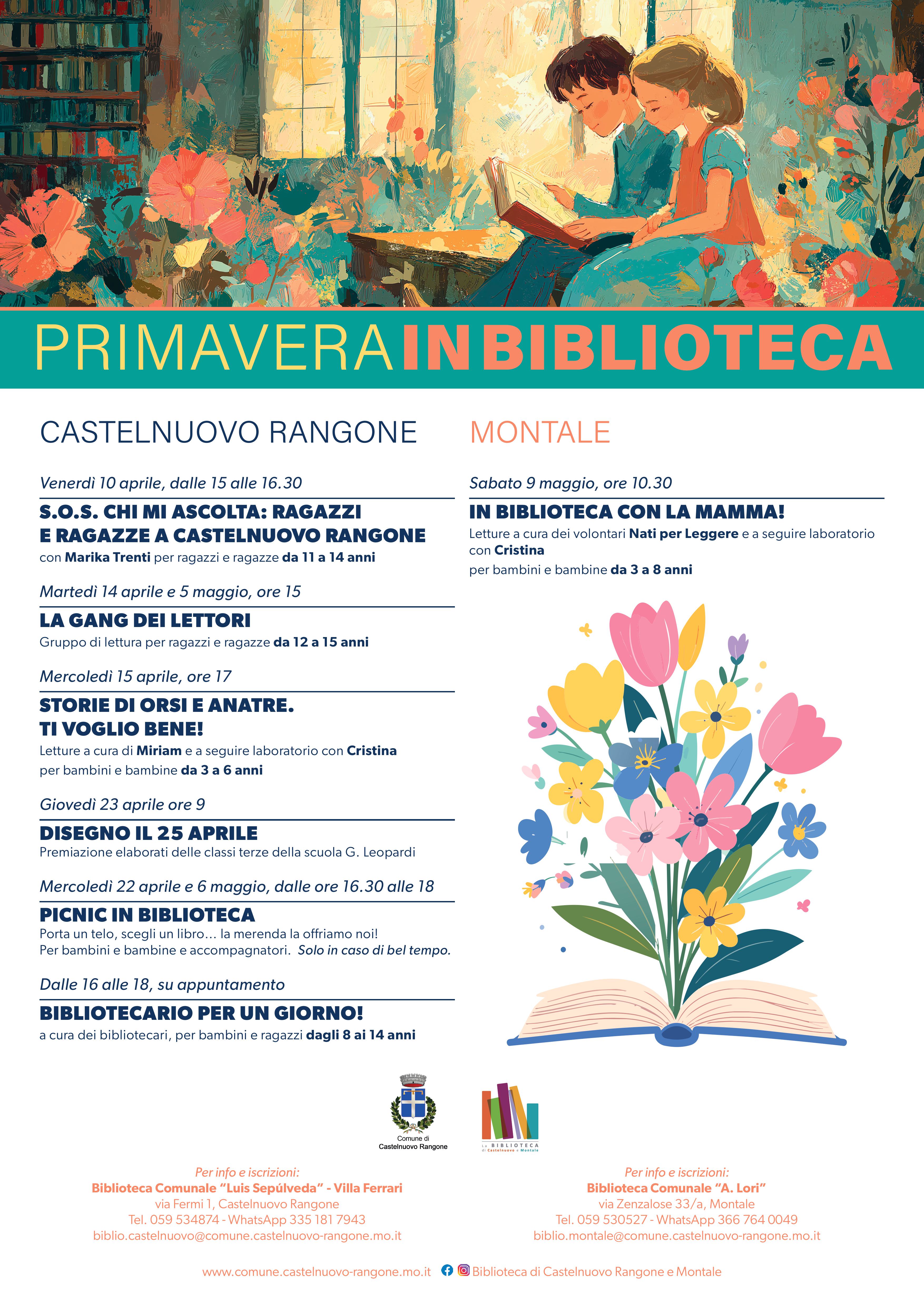 Primavera in Biblioteca!